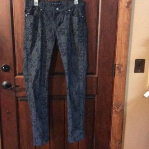 Rock & Republic Floral Jeans 12 Pants